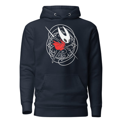 Hornet Silksong Hoodie – Fan Tribute to Hollow Knight – fan-made gamer merch by GenioGoods