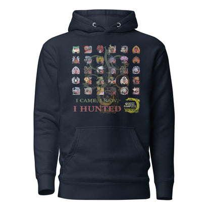 Monster Hunter Wilds Double Sided Sweatshirt – Quest Log – fan-made gamer merch by GenioGoods