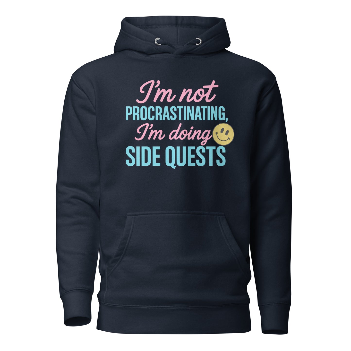 Side Quests Hoodie Funny Gamer Humor Cozy Streetwear – original gamer merch by GenioGoods