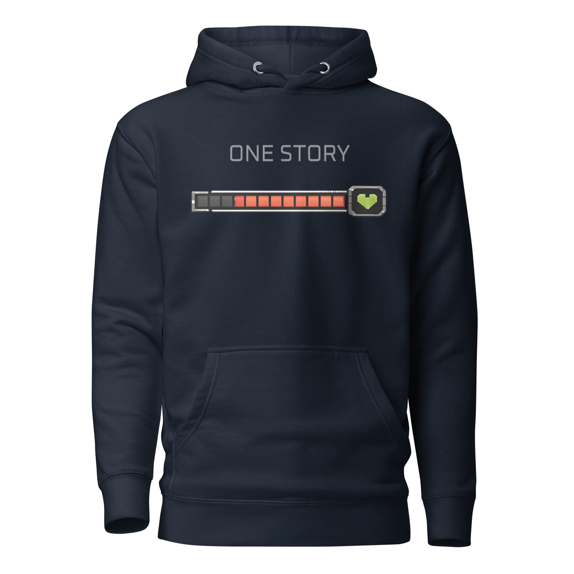 Hoodies featuring a game-inspired graphic design
