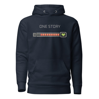 Hoodies featuring a game-inspired graphic design