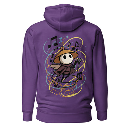 Silksong Bard Hoodie – Musical Tribute | Hollow Knight – fan-made gamer merch by GenioGoods