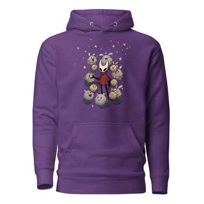 Hornet grubs hoodie cute minimalist fan art design – fan-made gamer merch by GenioGoods