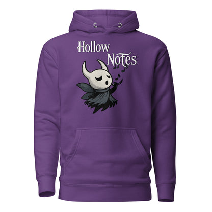 Hollow notes hoodie cute minimalist musical fan art – fan-made gamer merch by GenioGoods