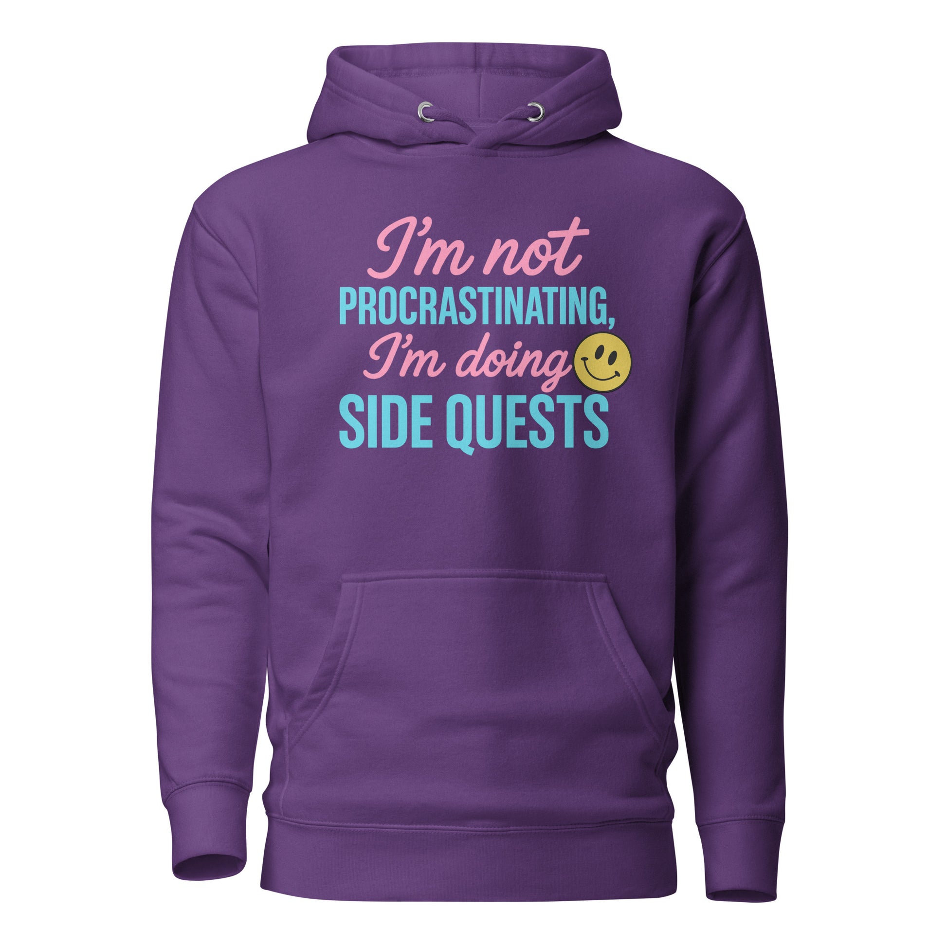 Side Quests Hoodie Funny Gamer Humor Cozy Streetwear – original gamer merch by GenioGoods