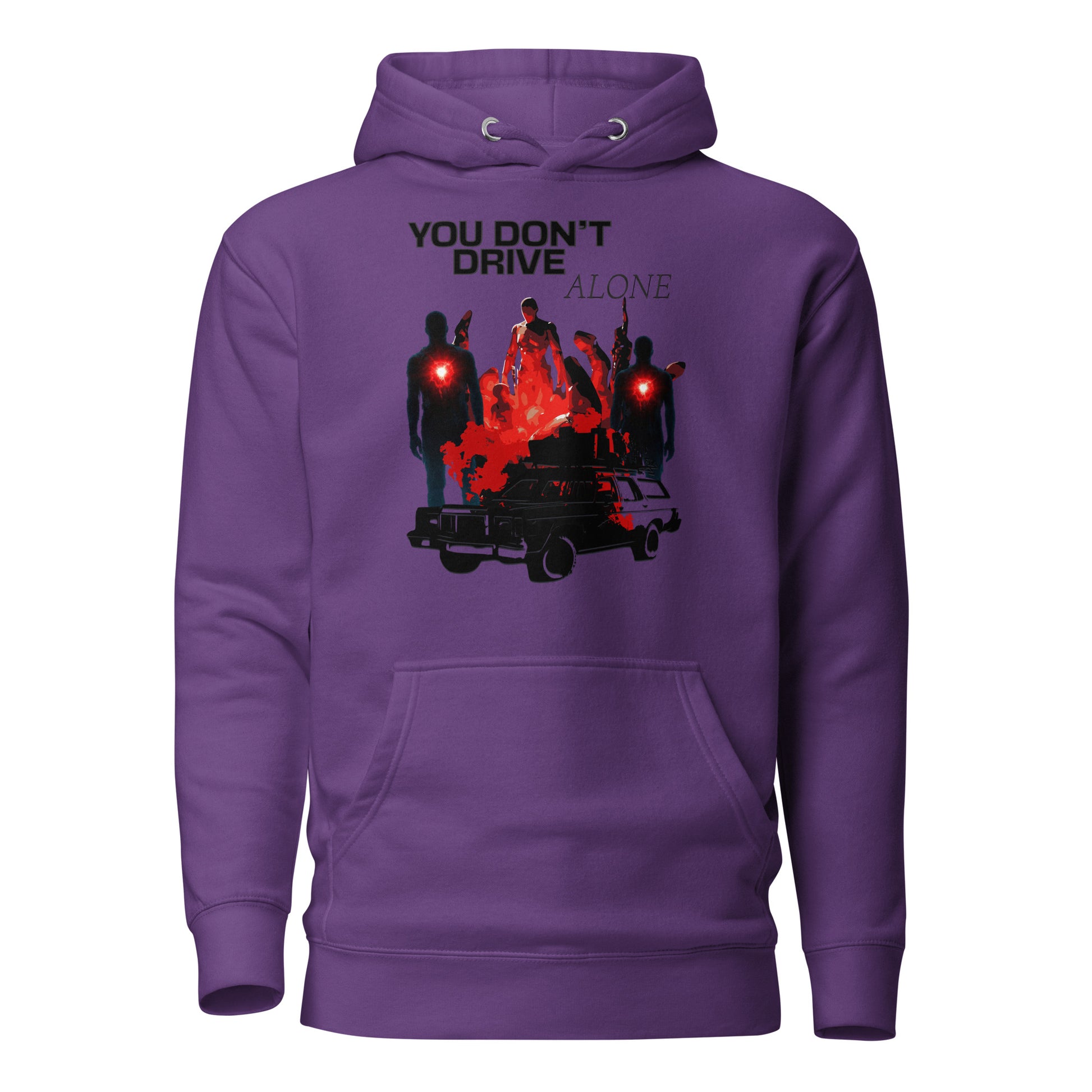 Atmospheric Road Survival Hoodie – Pacific Drive Inspired – fan-made gamer merch by GenioGoods