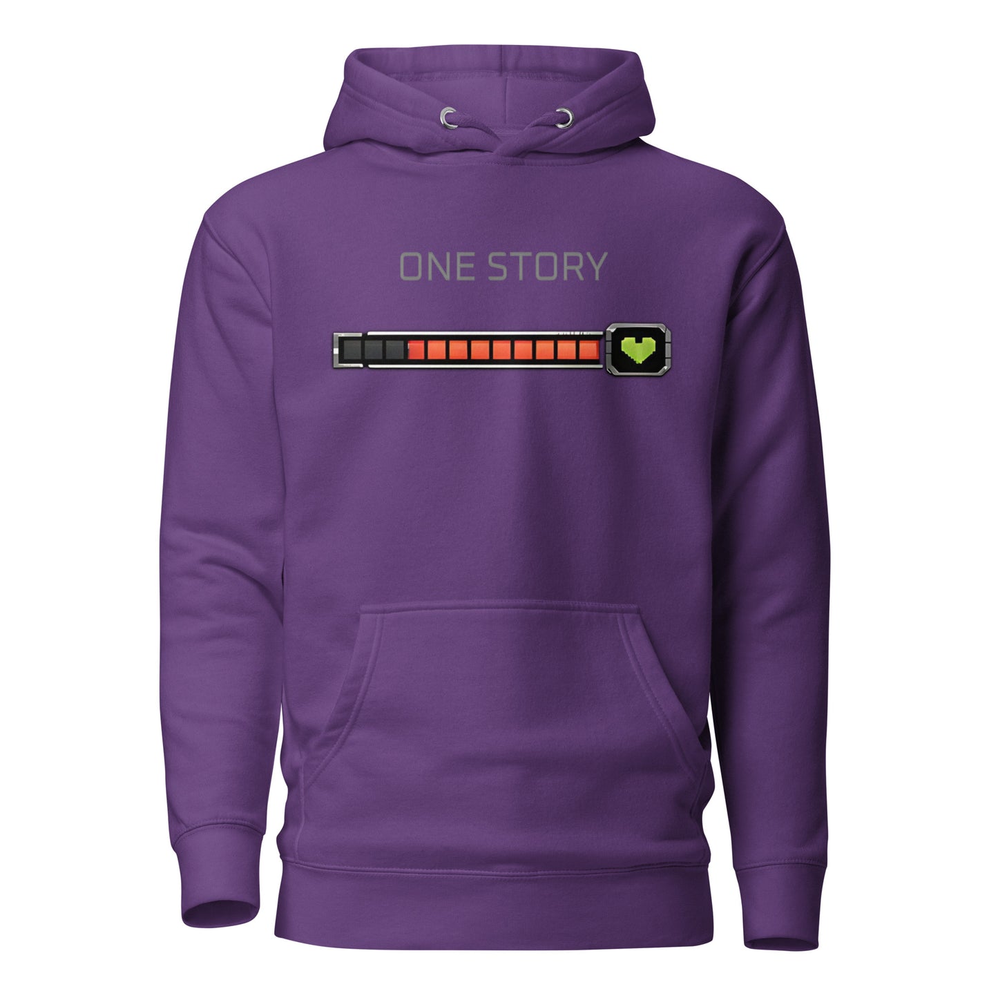 Hoodies featuring a game-inspired graphic design