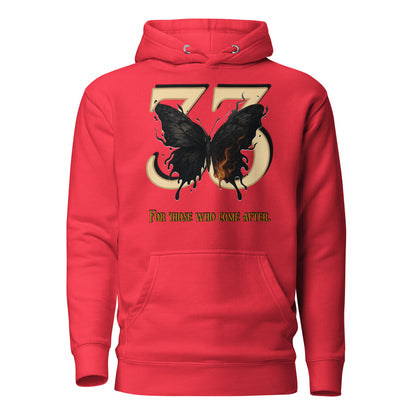 Clair Obscur 33 Hoodie – Legacy Butterfly Tribute – fan-made gamer merch by GenioGoods