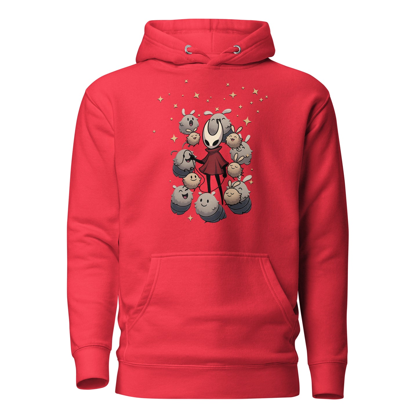 Hornet grubs hoodie cute minimalist fan art design – fan-made gamer merch by GenioGoods