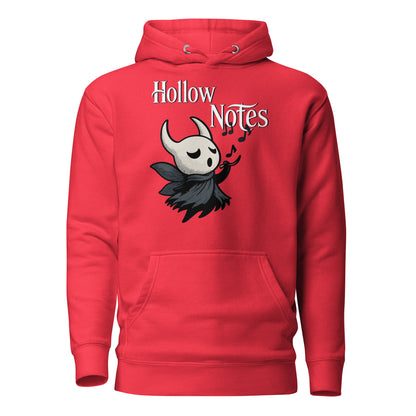 Hollow notes hoodie cute minimalist musical fan art – fan-made gamer merch by GenioGoods