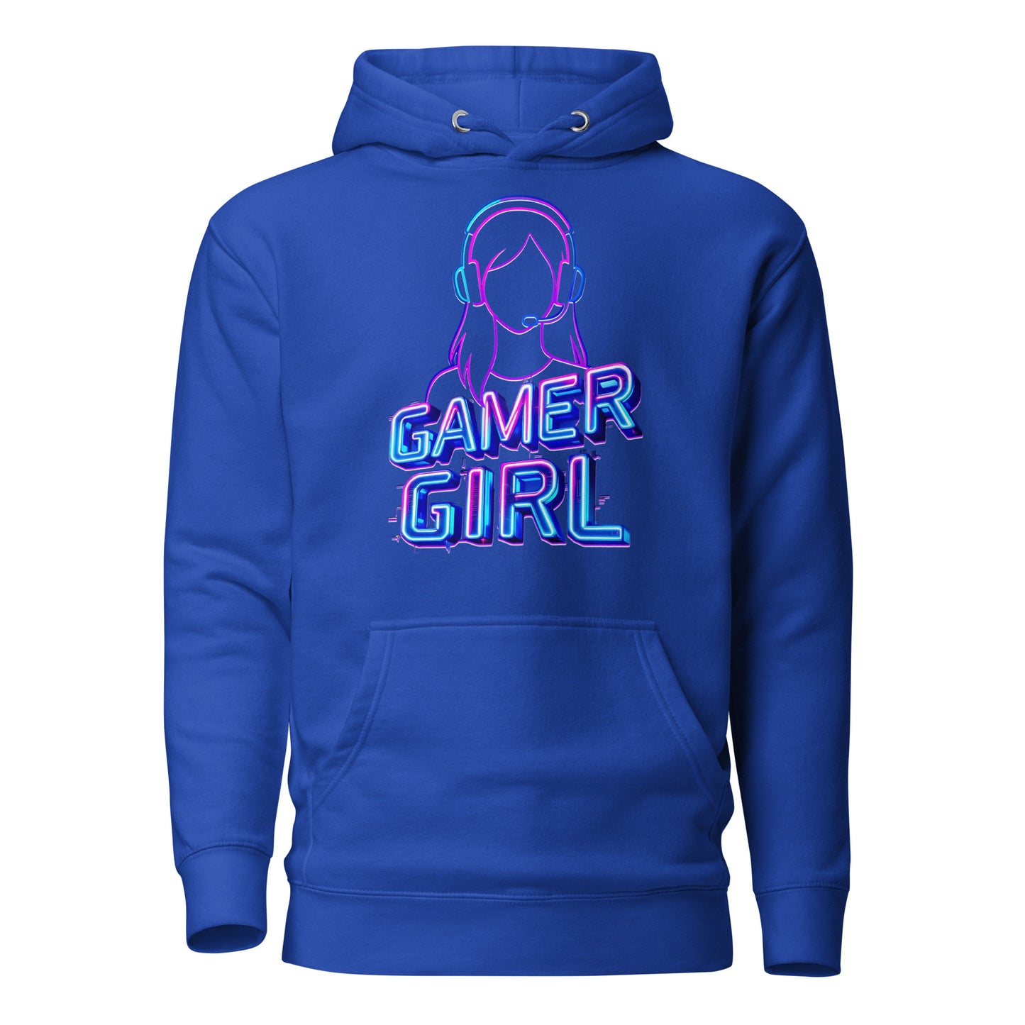 Gamer girl hoodie neon gaming aesthetic – original gamer merch by GenioGoods