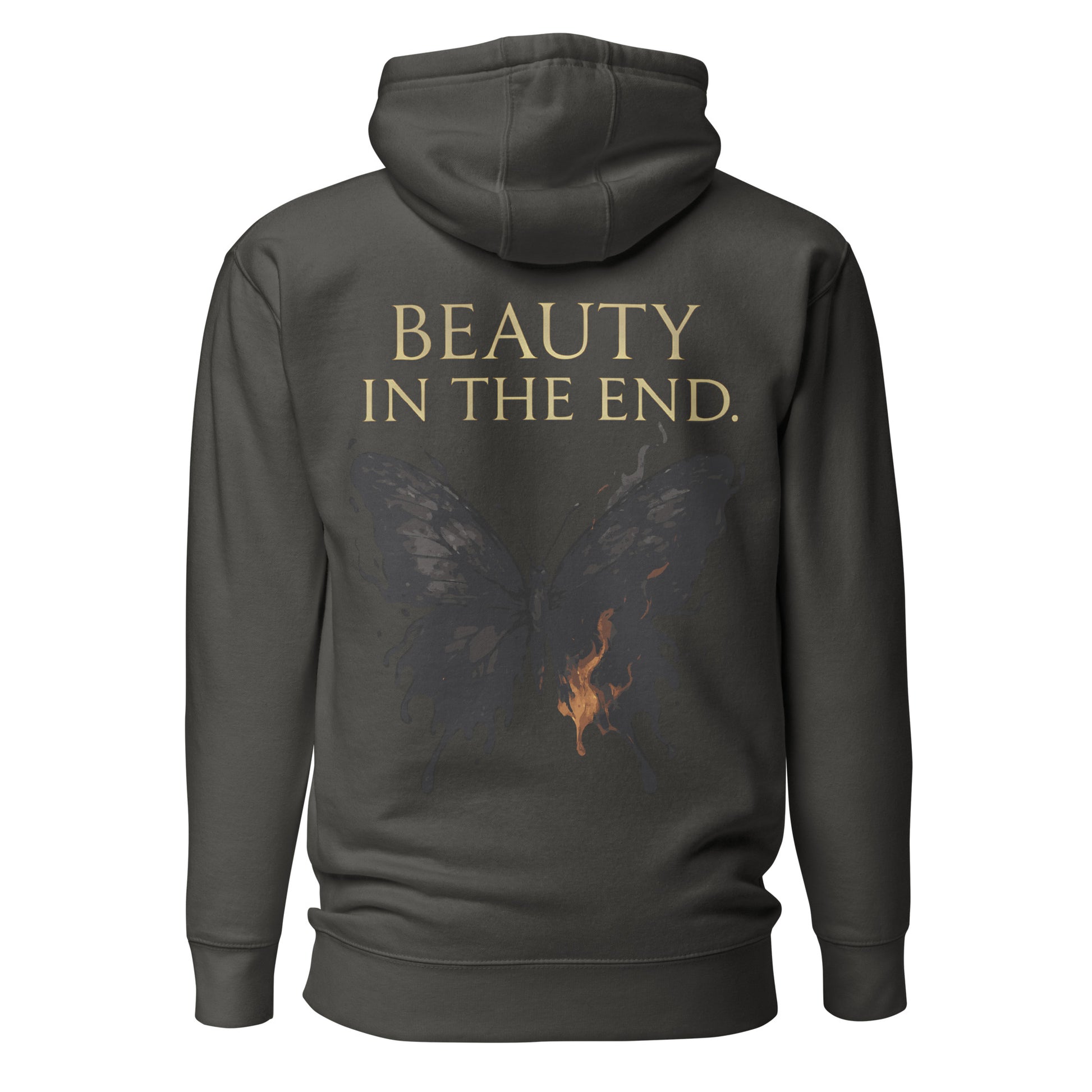 Dark Fantasy Hoodie – Beauty in the End | Clair Obscur 33 – fan-made gamer merch by GenioGoods
