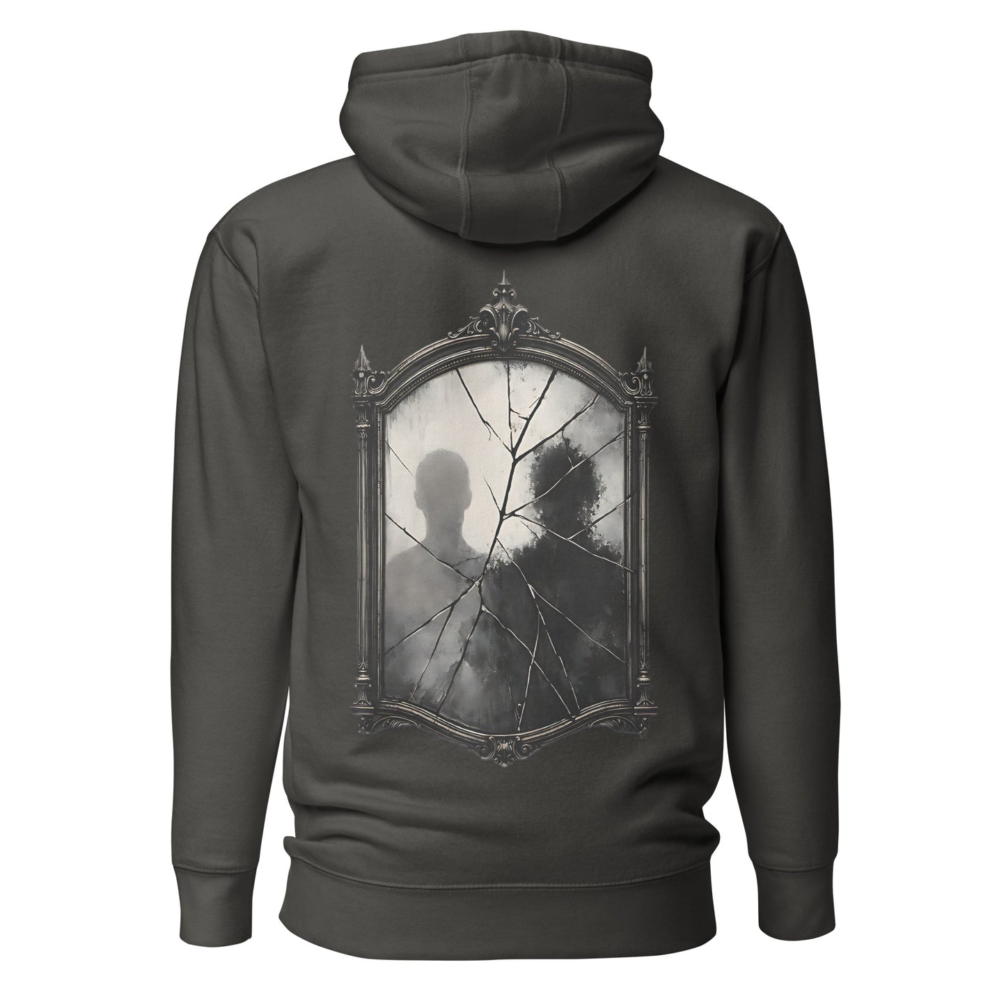 Back Print Psychological Horror Hoodie – What You See Is You – fan-made gamer merch by GenioGoods