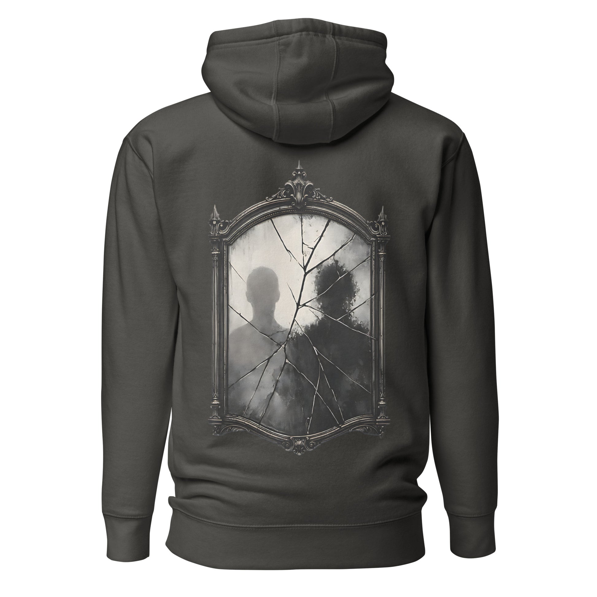 Back Print Psychological Horror Hoodie – What You See Is You – fan-made gamer merch by GenioGoods