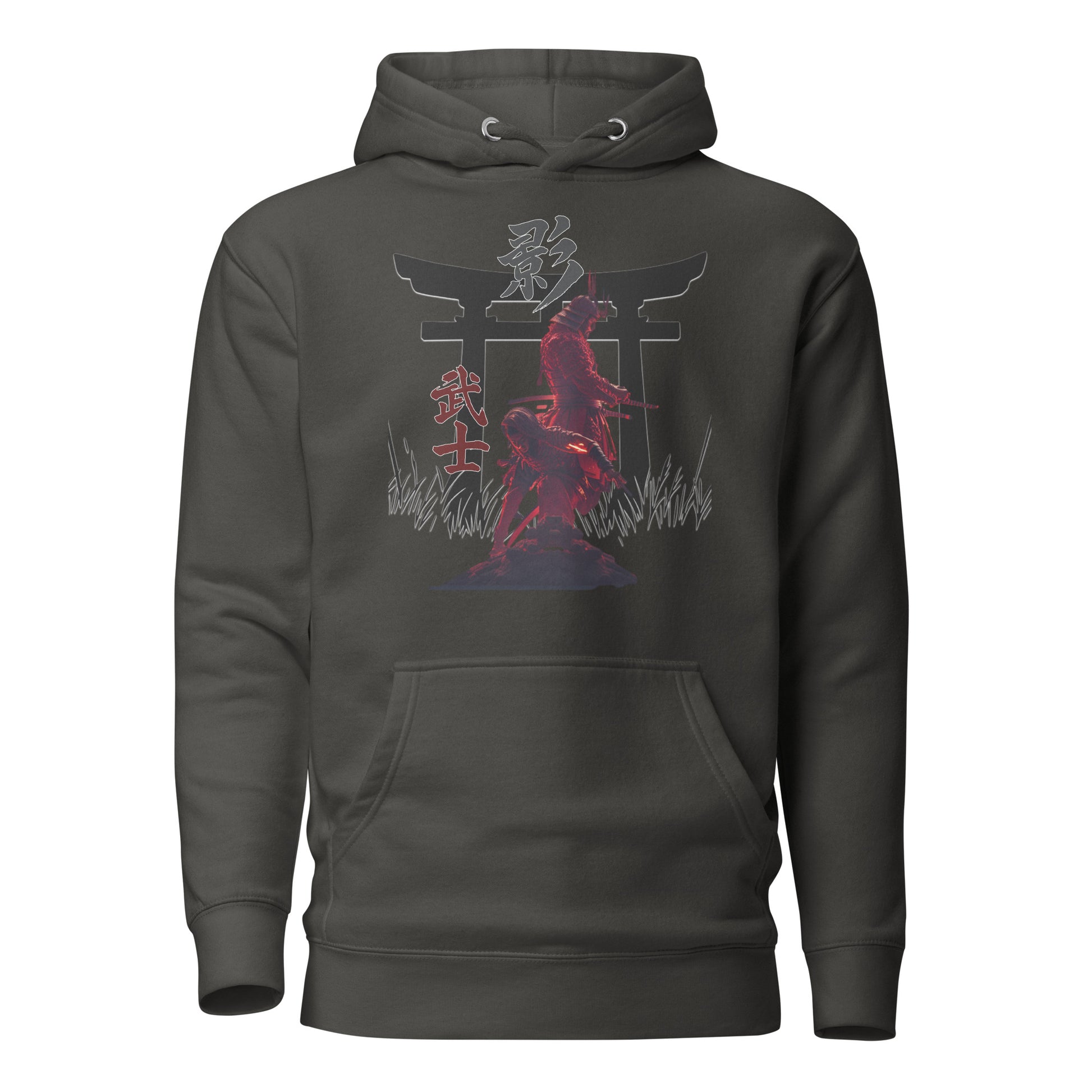 Torii Alliance Hoodie – Samurai x Ninja Tribute | AC Shadows – fan-made gamer merch by GenioGoods