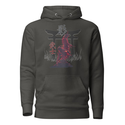 Torii Alliance Hoodie – Samurai x Ninja Tribute | AC Shadows – fan-made gamer merch by GenioGoods