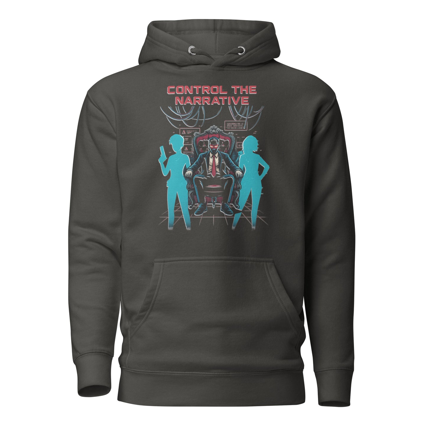 Split Fiction Control the Narrative Hoodie – Glitch Power – fan-made gamer merch by GenioGoods