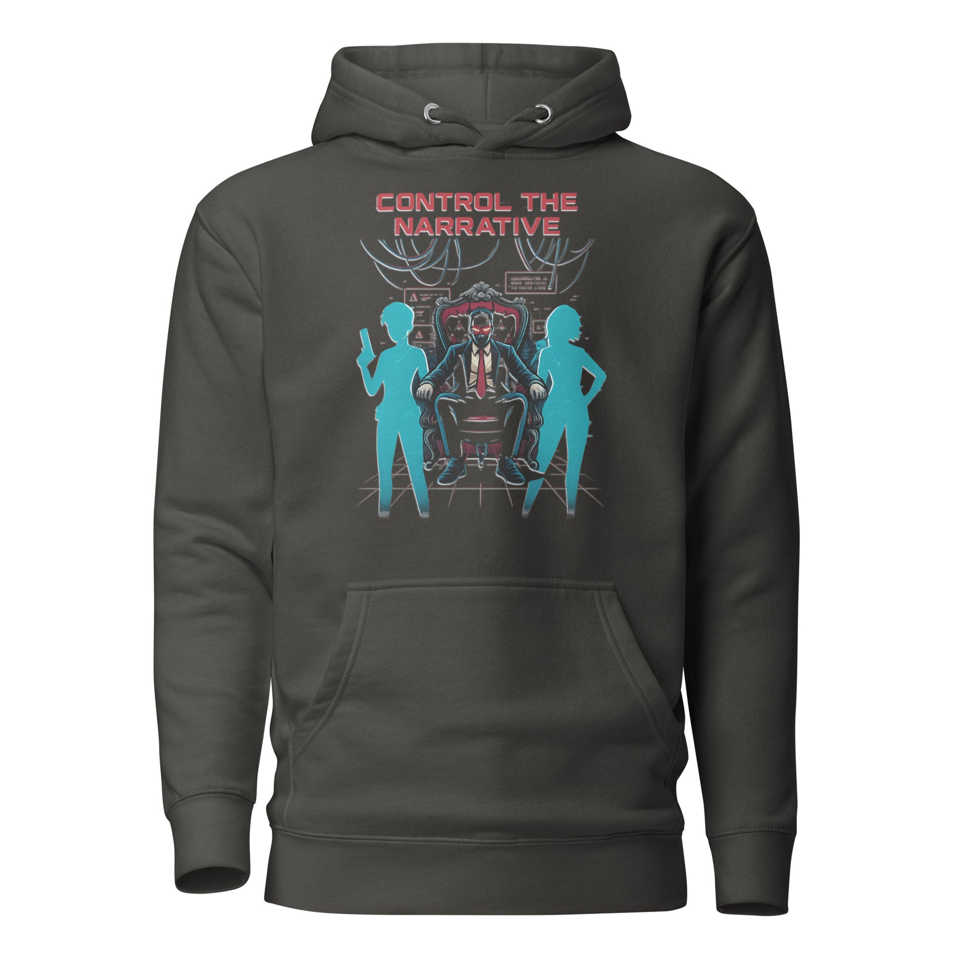 Split Fiction Control the Narrative Hoodie – Glitch Power – fan-made gamer merch by GenioGoods
