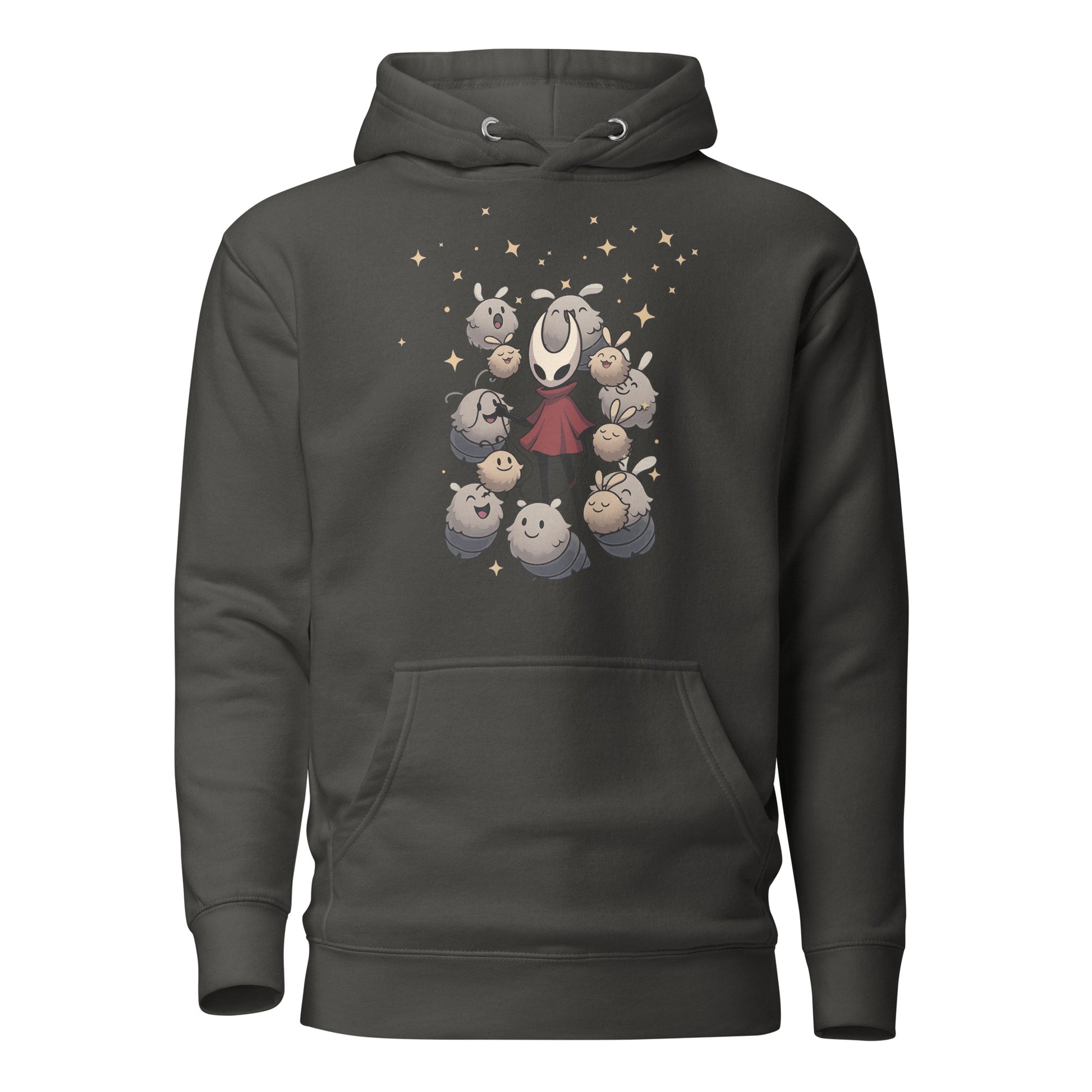 Hornet grubs hoodie cute minimalist fan art design – fan-made gamer merch by GenioGoods