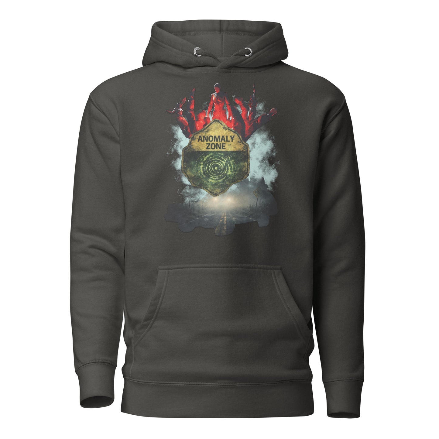 Anomaly Zone Survival Hoodie – Pacific Drive Inspired – fan-made gamer merch by GenioGoods