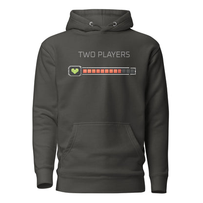Hoodies featuring a game-inspired graphic design