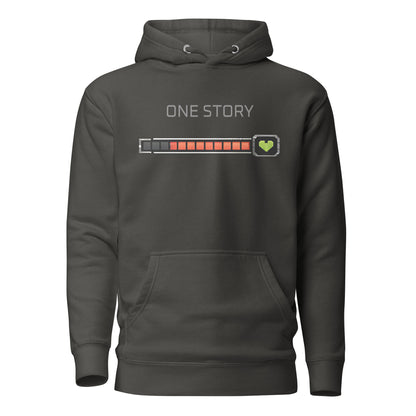 Hoodies featuring a game-inspired graphic design