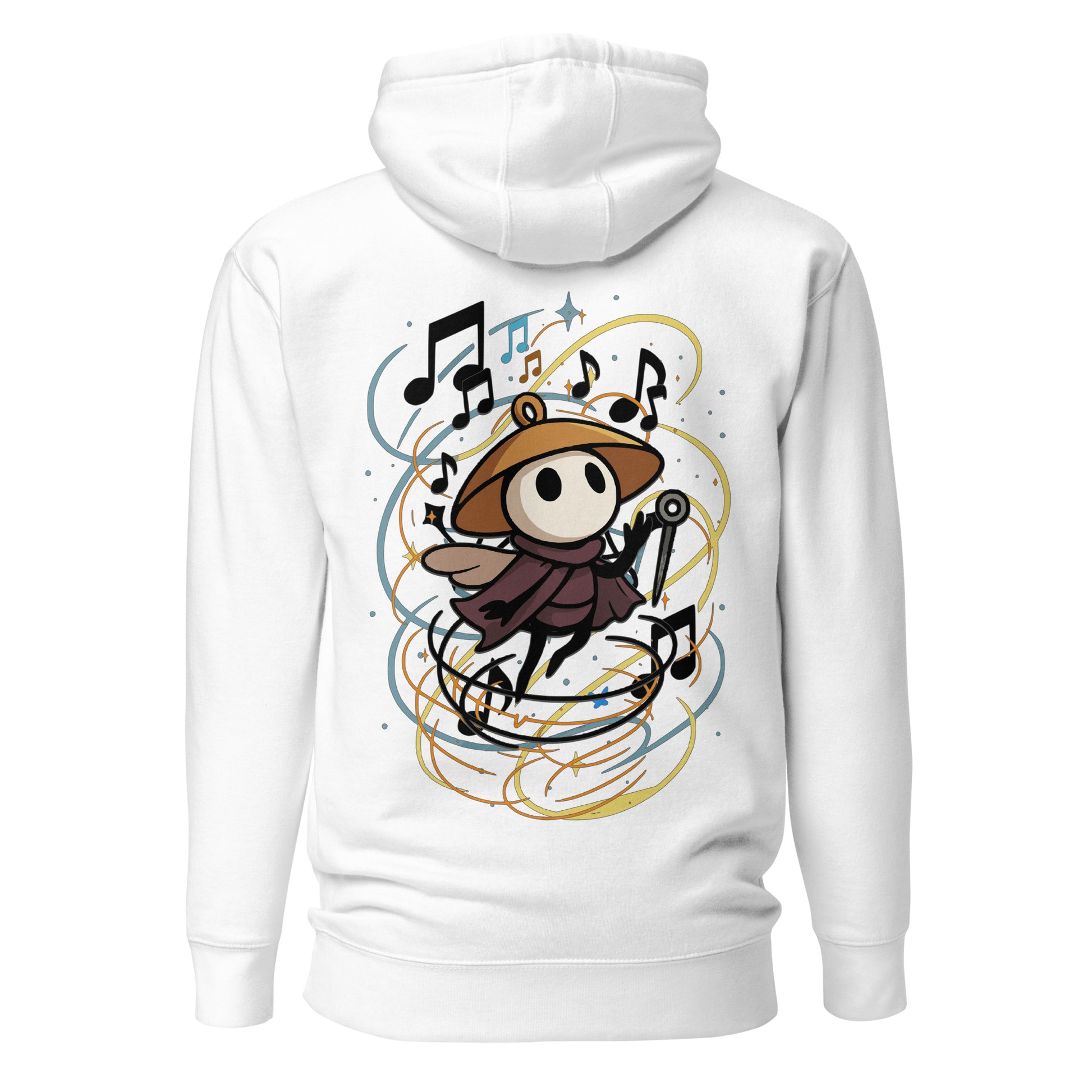 Silksong Bard Hoodie – Musical Tribute | Hollow Knight – fan-made gamer merch by GenioGoods