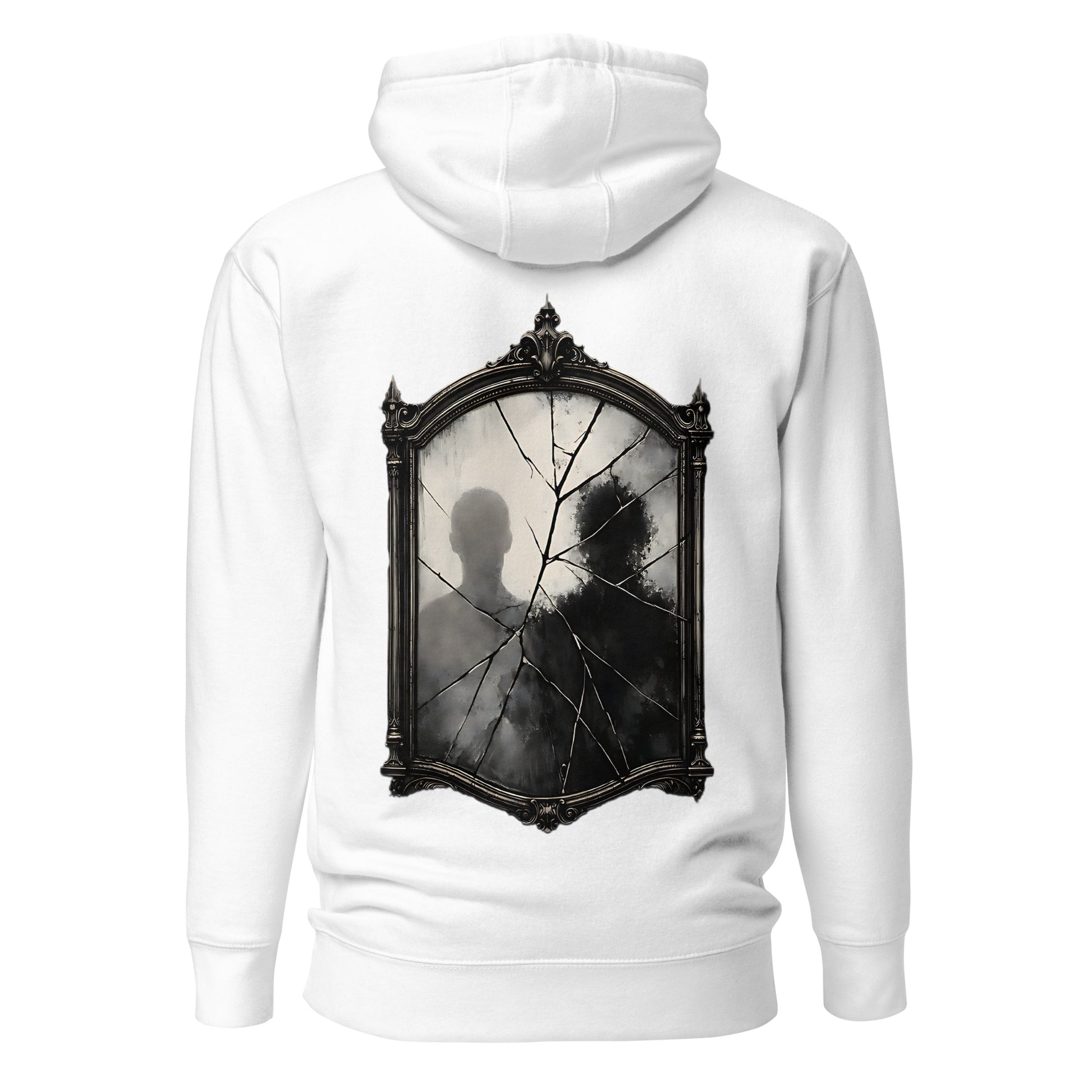 Back Print Psychological Horror Hoodie – What You See Is You – fan-made gamer merch by GenioGoods