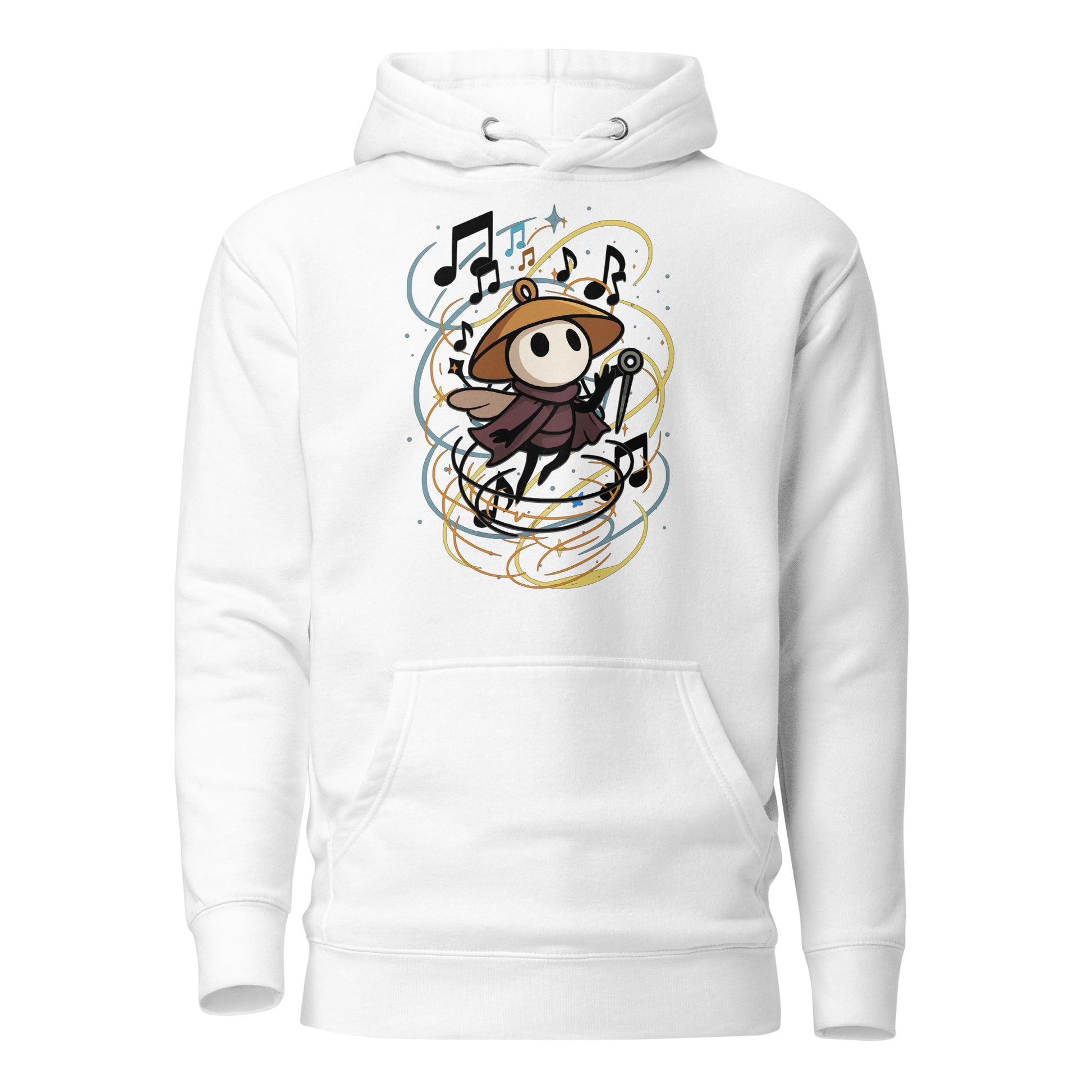 Sherma Silksong Hoodie – Musical Tribute to Hollow Knight – fan-made gamer merch by GenioGoods