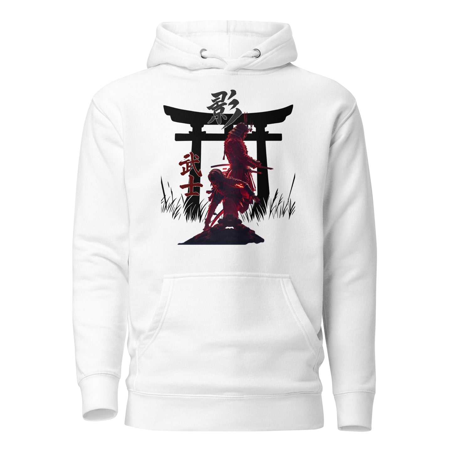 Torii Alliance Hoodie – Samurai x Ninja Tribute | AC Shadows – fan-made gamer merch by GenioGoods