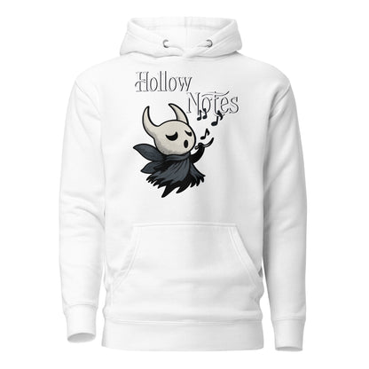Hollow notes hoodie cute minimalist musical fan art – fan-made gamer merch by GenioGoods