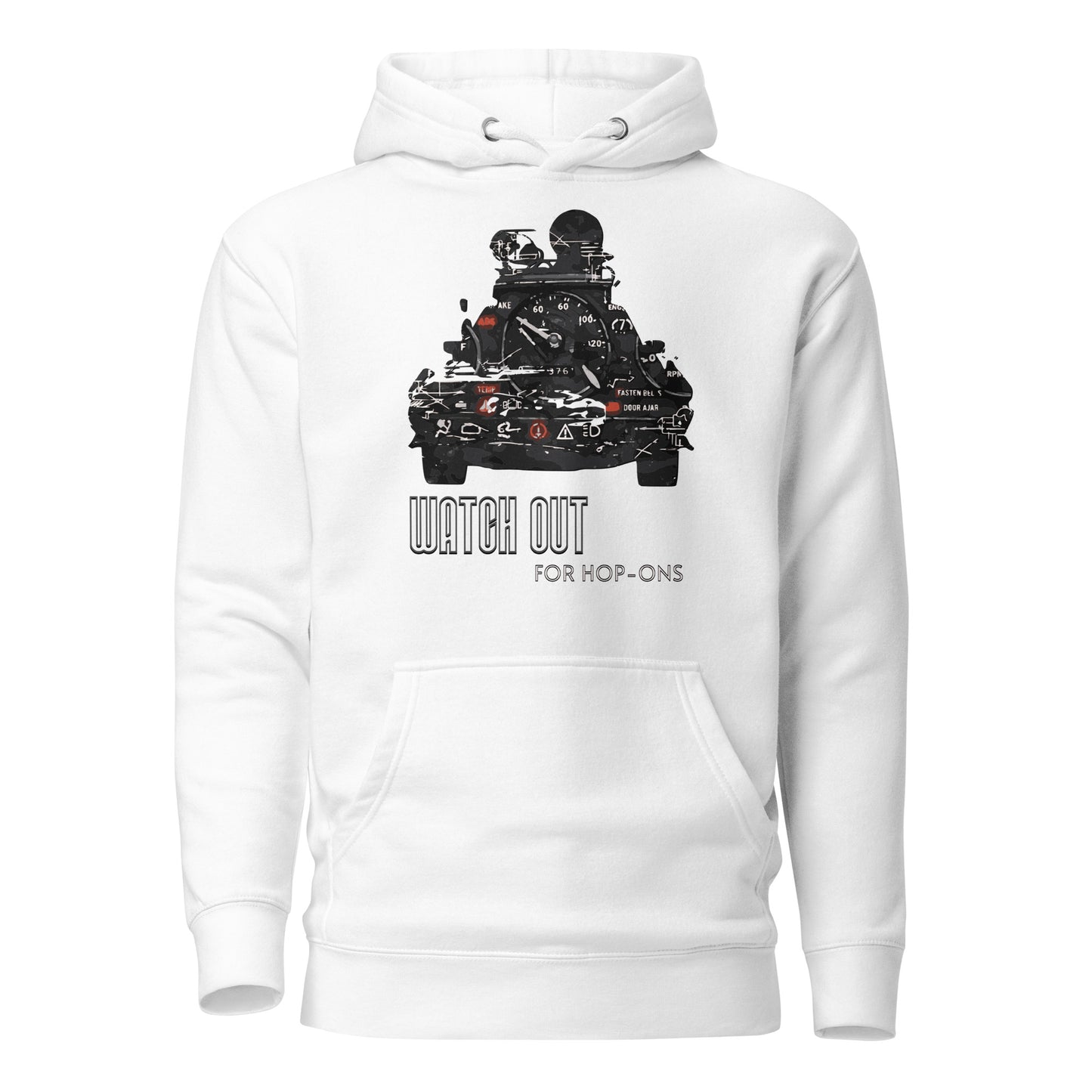 Hoodies featuring a game-inspired graphic design