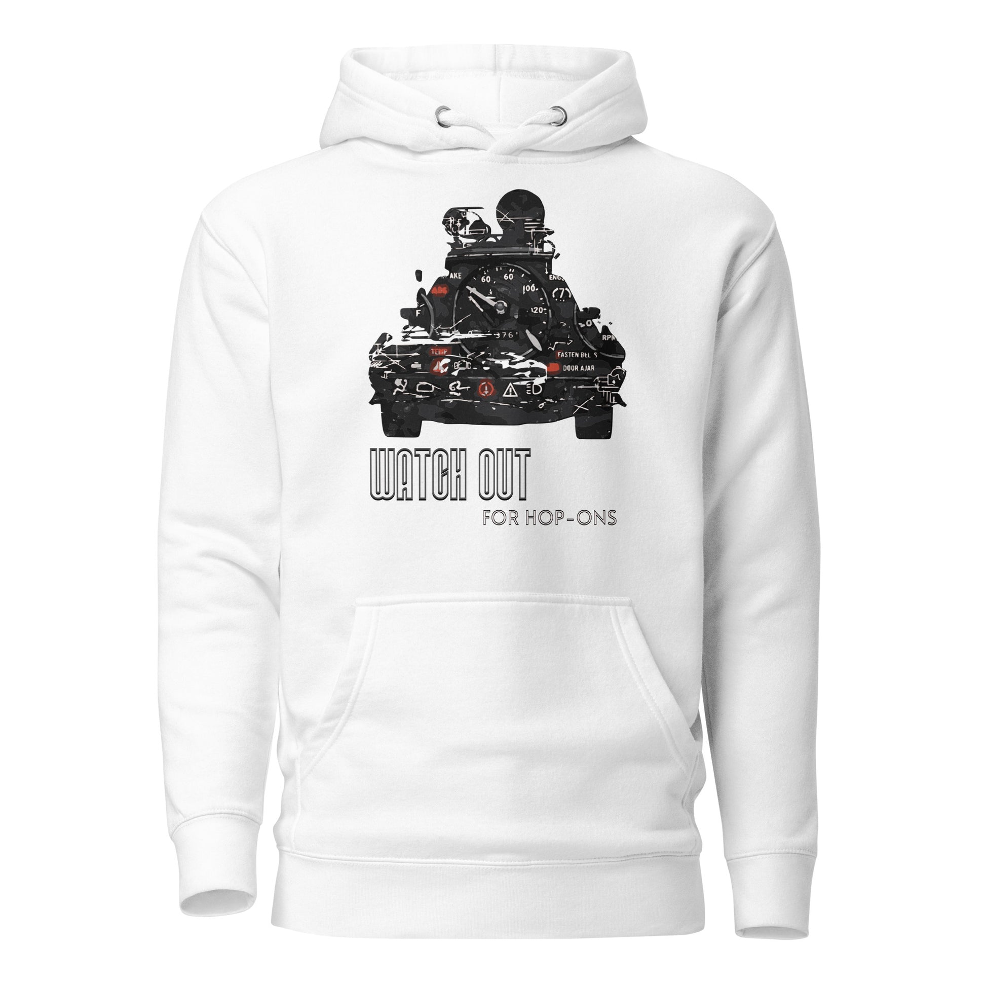 Hoodies featuring a game-inspired graphic design