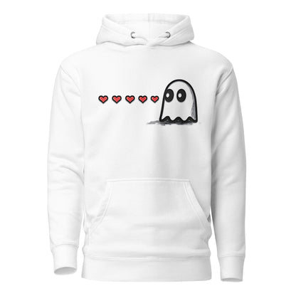 Arcade Couple Hoodie – Retro Love Story Design – fan-made gamer merch by GenioGoods