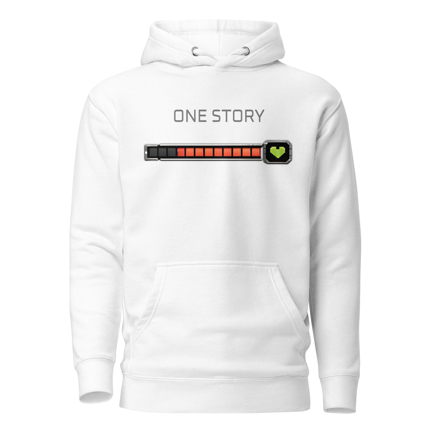 Hoodies featuring a game-inspired graphic design