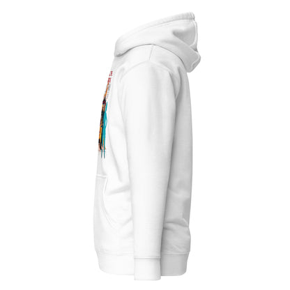 Split Fiction Fire Hoodie – Control the Narrative Edition – fan-made gamer merch by GenioGoods