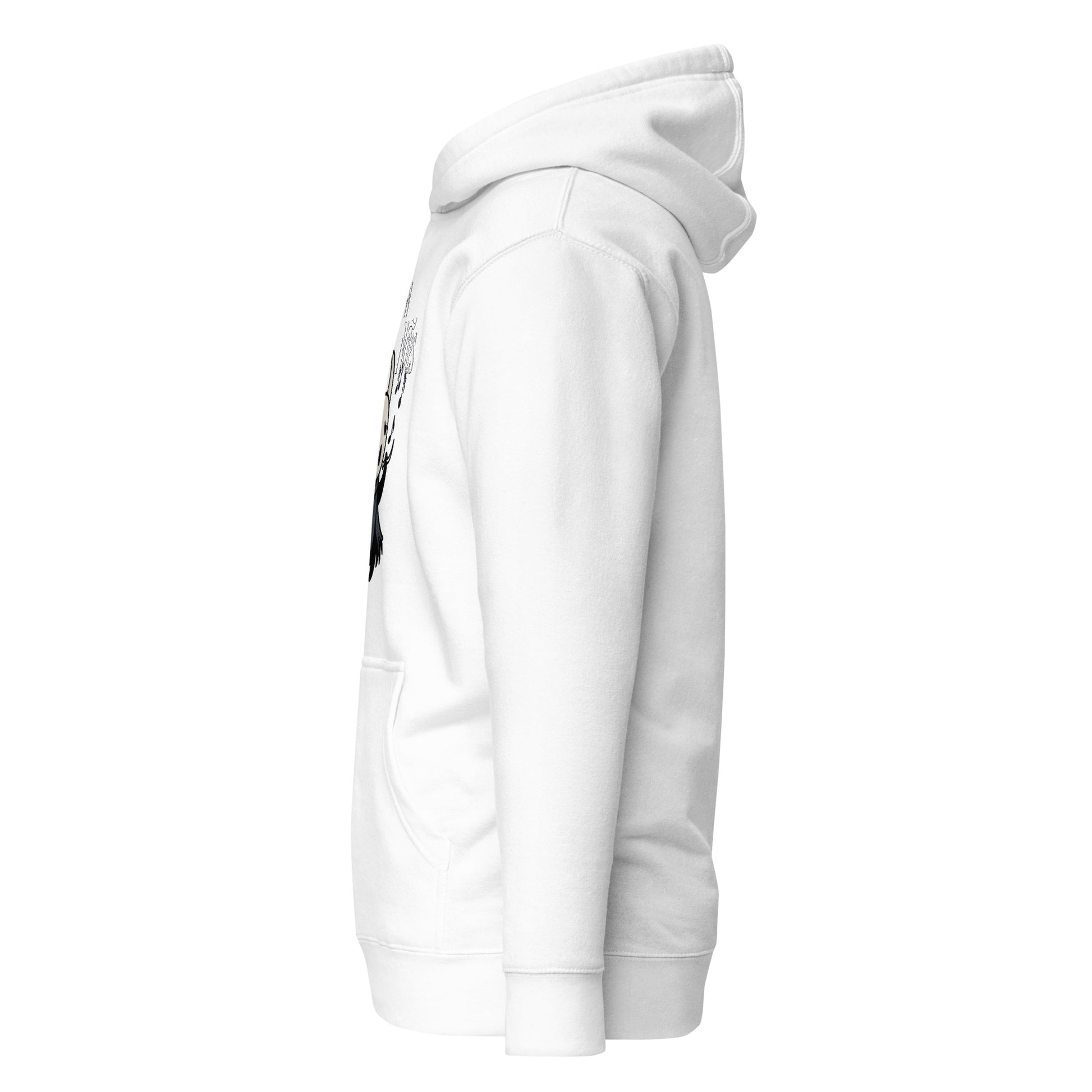 Hollow notes hoodie cute minimalist musical fan art – fan-made gamer merch by GenioGoods