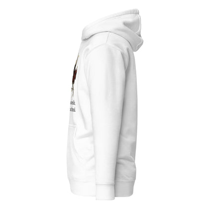 Hornet silksong hoodie needle quote minimalist fan art – fan-made gamer merch by GenioGoods