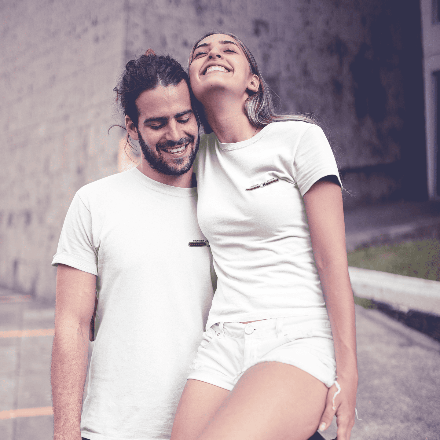 Love bar couple t-shirt – Your Love matching gaming apparel