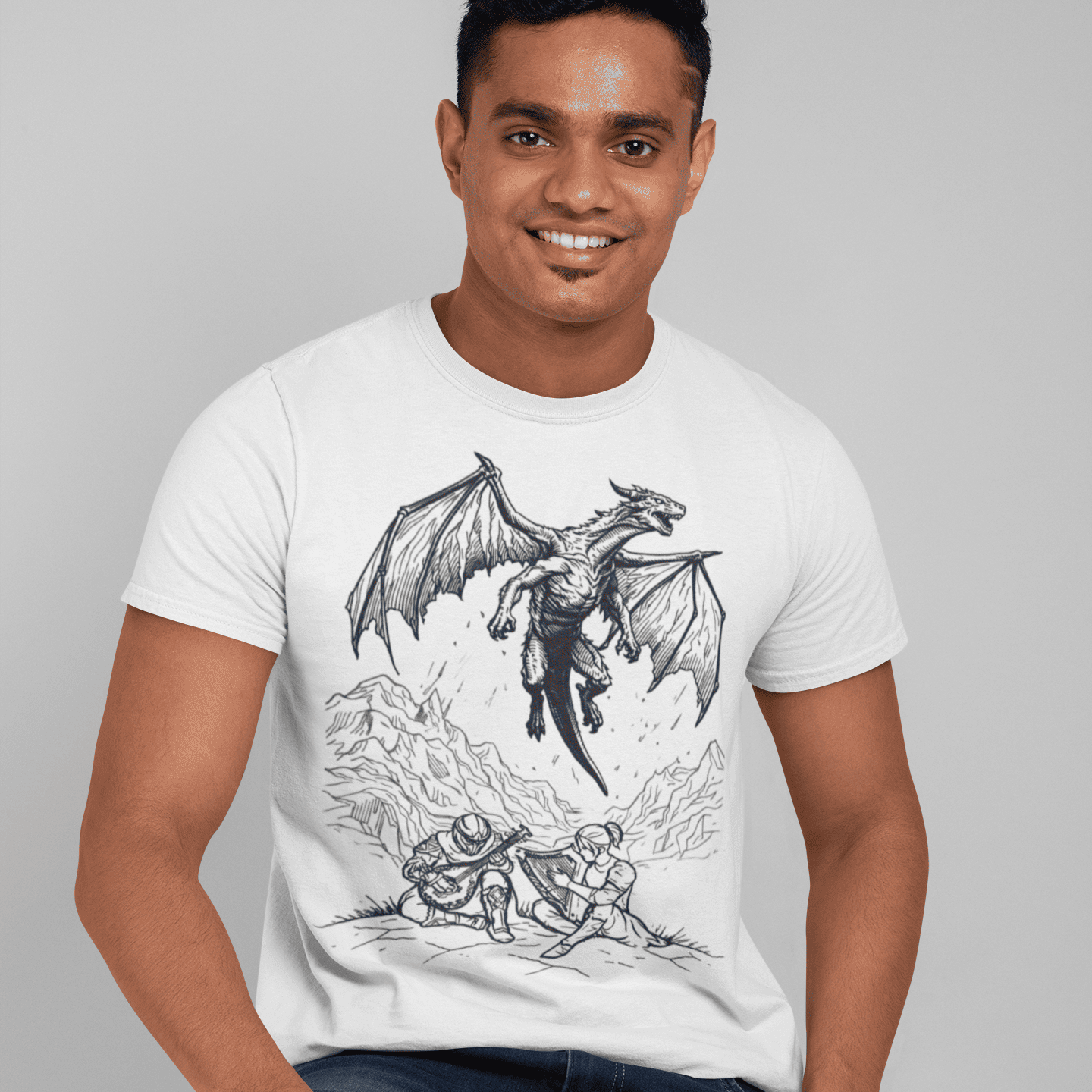 T-Shirts featuring a game-inspired graphic design