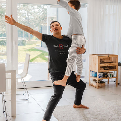 T-shirt « Dad of War » – Parodie du père gamer pour les fans de Kratos
