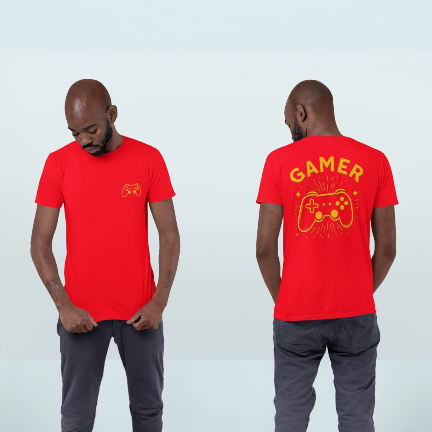 Gamer T-Shirt – Unisex Cotton Tee for True Players – fan-made gamer merch by GenioGoods