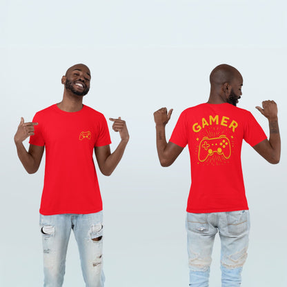 Gamer T-Shirt – Unisex Cotton Tee for True Players – fan-made gamer merch by GenioGoods