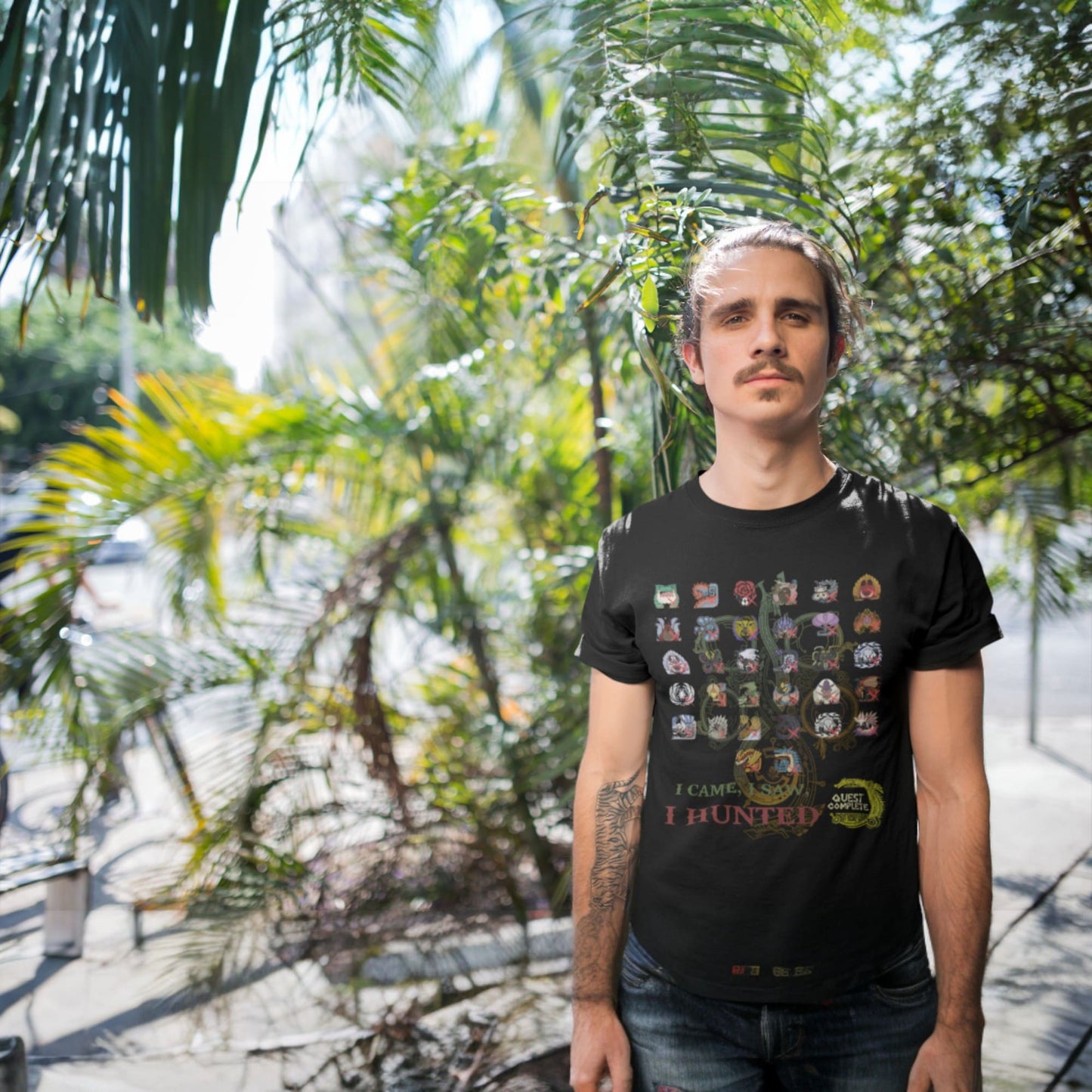 T-shirt Monster Hunter Wilds – Hommage à Hunting Record