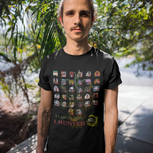 T-shirt Monster Hunter Wilds – Hommage à Hunting Record