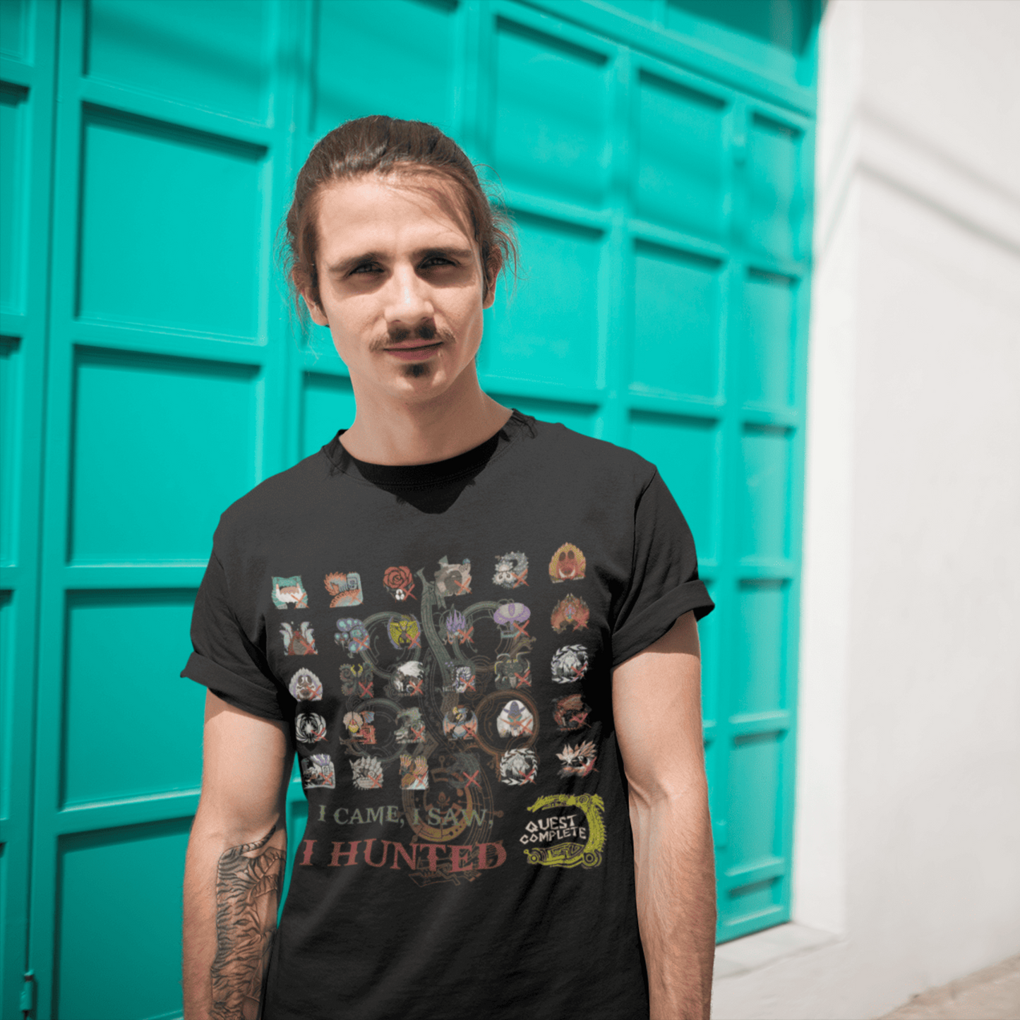 Monster Hunter Wilds T-Shirt – Hunting Record Tribute Tee