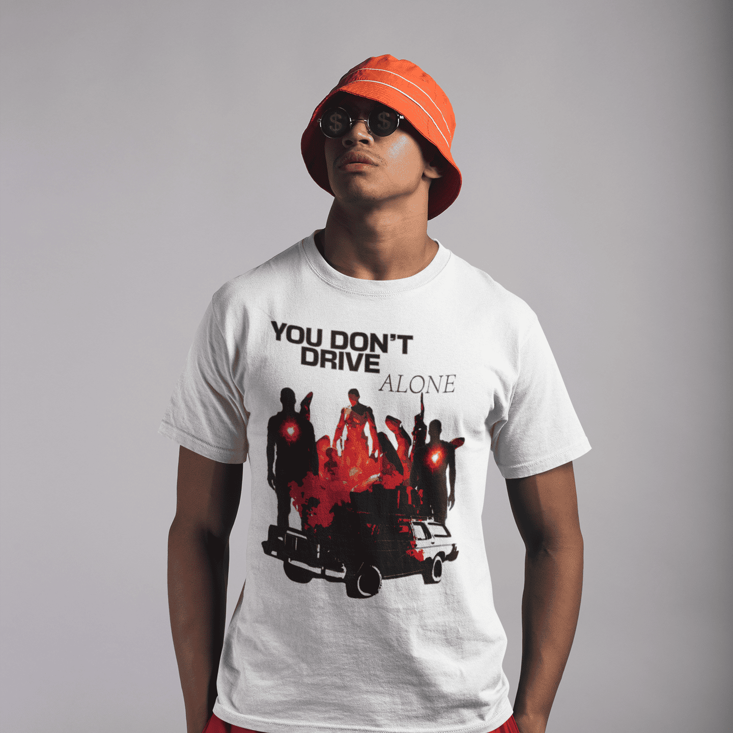 Atmospheric Road T-Shirt – Inspired by Pacific Drive – fan-made gamer merch by GenioGoods