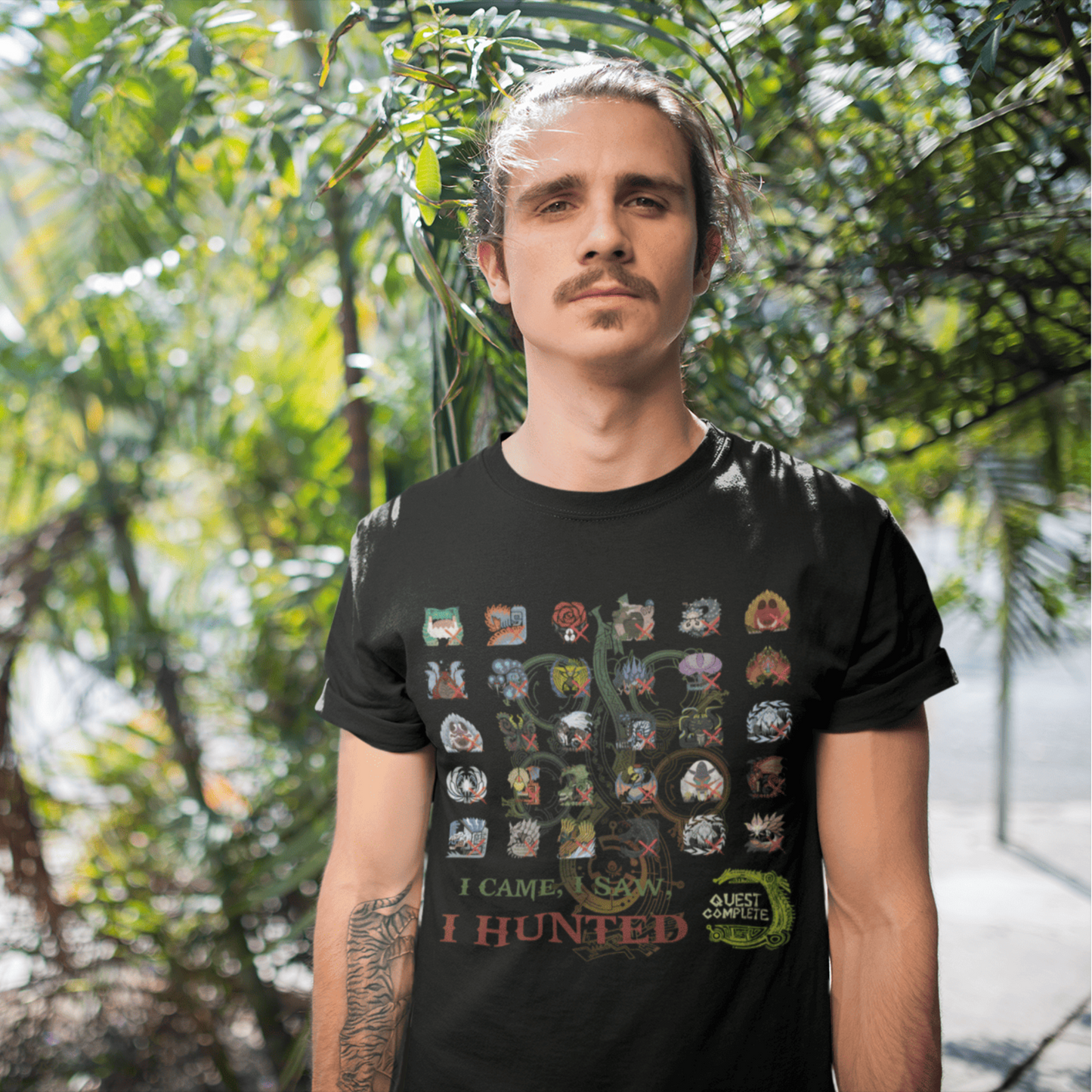 Monster Hunter Wilds T-Shirt – Hunting Record Tribute Tee