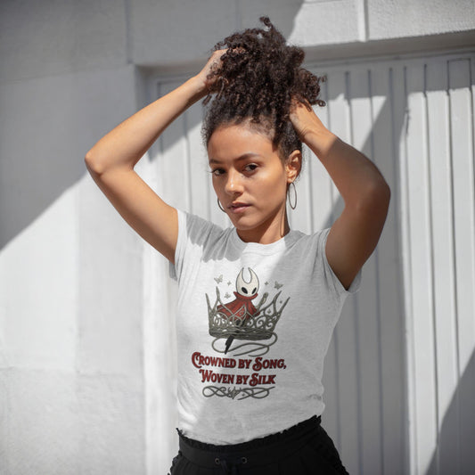 T-Shirt Hollow Knight Silksong – Art Couronné par Chant