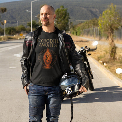 T-shirt Oblivion Cyrodiil Awaits – Hommage à Fiery Gate